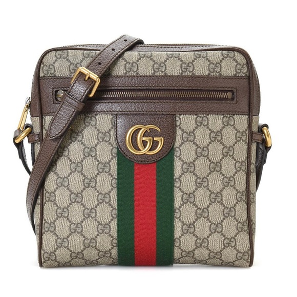 ❌SOLD❌ Gucci beige/ebony GG canvas. Green & red Web. - Picture 1 of 1